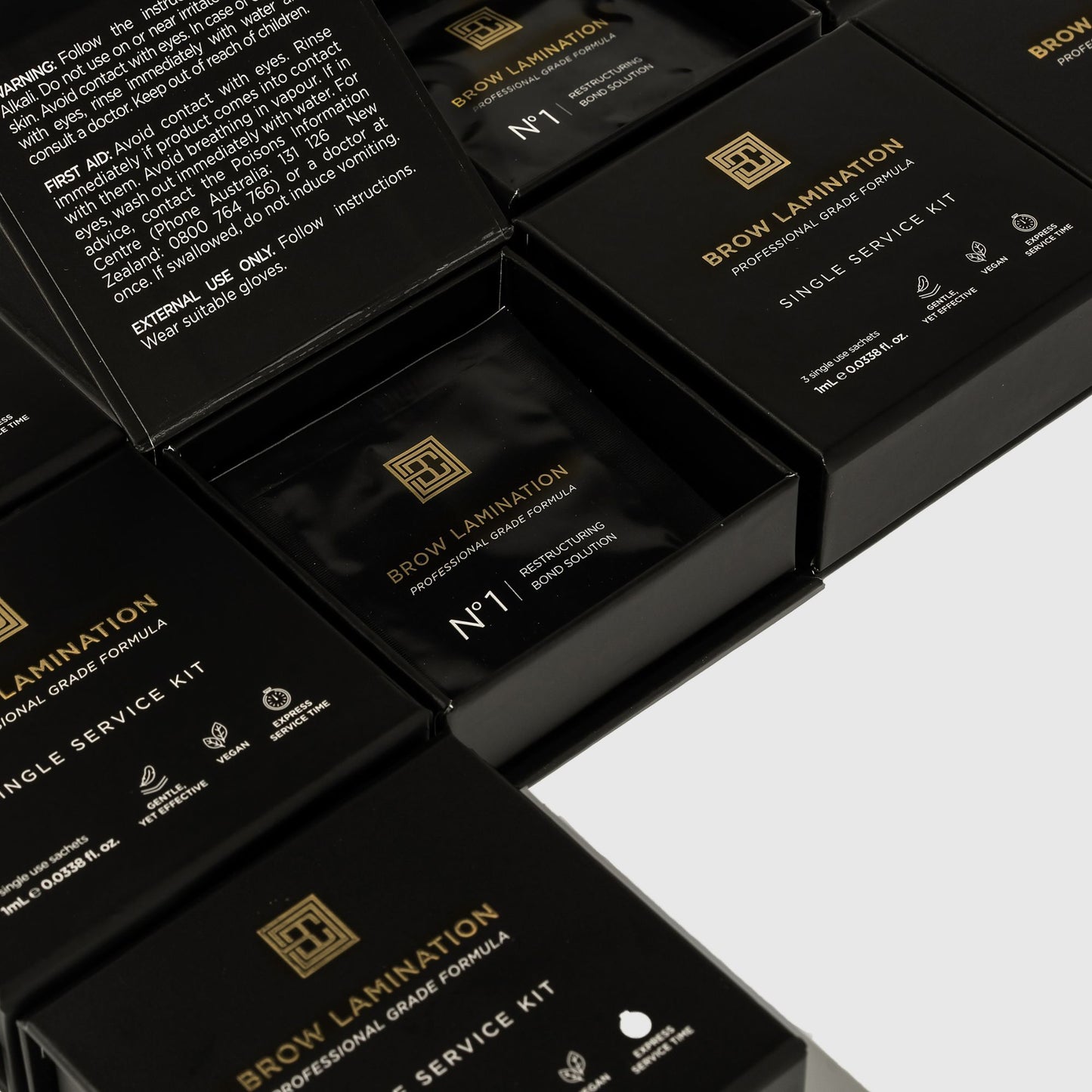 Single Service Lamination Kit open box