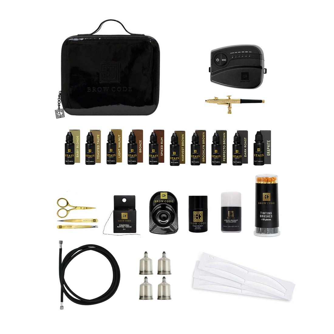 Professional Stain Hybrid Dye Range - Brow Code Pro USA | Brow Code ...