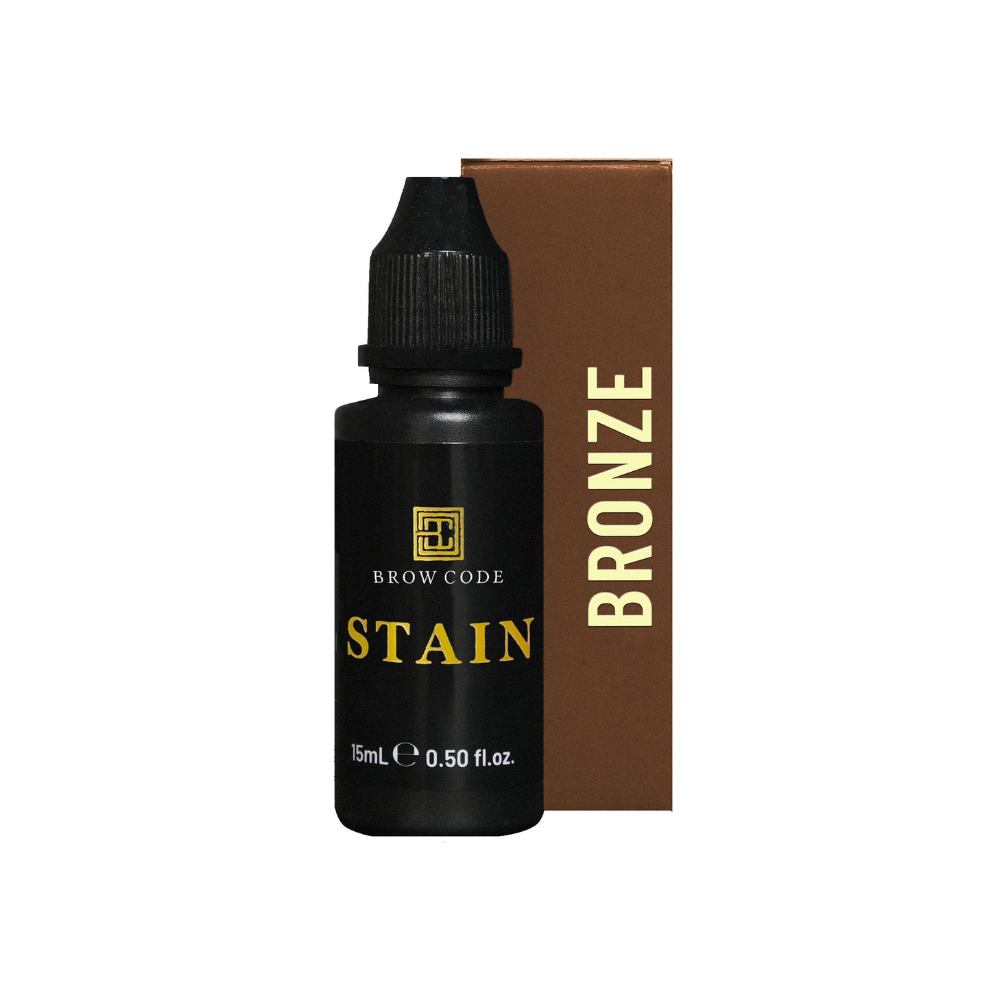 Stain Hybrid Brow Dye color-bronze---red-chestnut against a white background